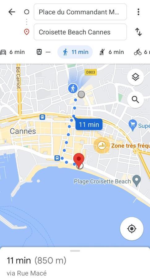 Studio En Plein Centre Ville De 戛纳 外观 照片